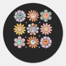 Search for flower face stickers Vintage