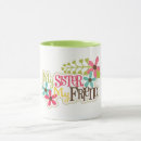 Search for my sister my friend mugs Cute