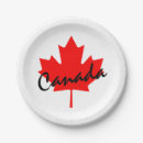 Search for maple leaf plates Canada