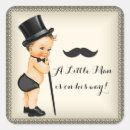 Search for black man stickers Little man baby shower