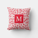 Search for red berries cushions Red and white