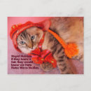 Search for humans postcards Cat