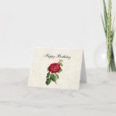 Search for red rose birthday cards Elegant