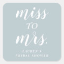 Search for miss to mrs stickers Bride to be