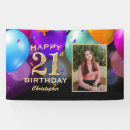 Search for 21st birthday banners Twenty first birthday