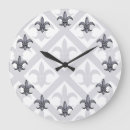 Search for fleur de lis clocks Patterns