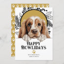 Search for cocker spaniel christmas cards Happy howlidays