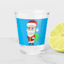 Search for santa claus shot glasses Merry