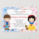 Search for prince and princess invitations Kids