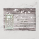 Search for glowing rsvp cards Rustic