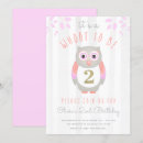 Search for owl 2nd birthday invitations Forest