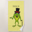 Search for frog beach towels Cute