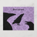 Search for goth horizontal postcards Raven