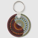 Search for light and dark key rings Yin yang