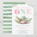 Search for pineapple 1st birthday invitations Beach