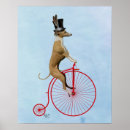 Search for vintage dog art posters Bike