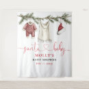 Search for holiday backdrops Christmas baby shower