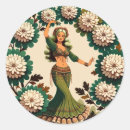 Search for belly dancer stickers Vintage
