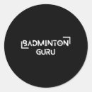 Search for badminton racket stickers Favourite hobby badminton