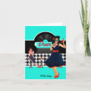 Search for 50s diner invitations Chequered