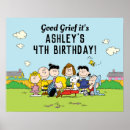 Search for cute characters posters Peanuts birthday