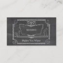 Search for wise business cards Education