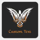 Search for bird square stickers Black