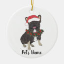 Search for frenchie christmas tree decorations French bulldog