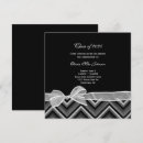 Search for black and silver graduation invitations White