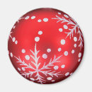 Search for christmas ball magnets Red