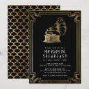 Search for 1920s new years eve party invitations Elegant