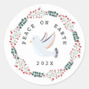 Search for red and white poinsettia stickers Wreath