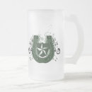 Search for 4 leaf clover beer glasses Shamrock