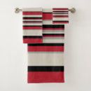 Search for black and grey stripes bath towels Classic