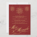 Search for mix and mingle invitations Gold