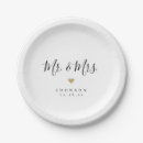 Search for mr and mrs wedding plates Elegant