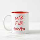 Search for no milk mugs Santa