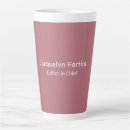 Search for modern rose gold mugs Girly