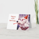 Search for 10th birthday cards Dog