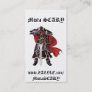 Search for characters business cards Black