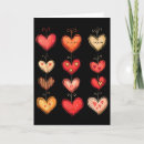 Search for flamingo pattern cards Hearts