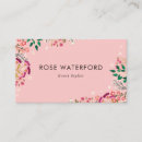 Search for pretty business cards Feminine