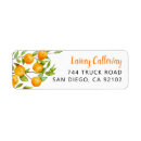 Search for fruit return address labels Orange