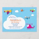 Search for cute aeroplane birthday invitations Aeroplanes