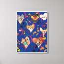 Search for colorful hearts posters Blue