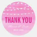 Search for string lights wedding stickers Pink