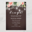 Search for backyard baby shower invitations String lights