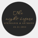 Search for night wedding stickers Black