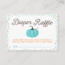 Search for pumpkin diaper raffle ticket Watercolor