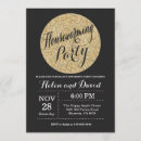 Search for black gold housewarming invitations Glitter